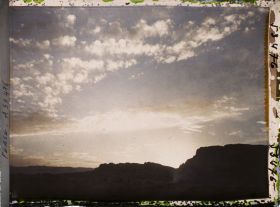 Image représentant Coucher de soleil sur le haut plateau persan