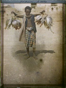 Image représentant Jeune marchand de poisson