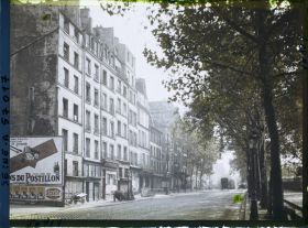 Image représentant Le quai de l'Hôtel-de-Ville au niveau du n° 24 (maisons expropriées ?)