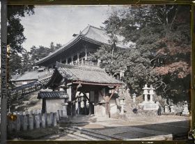 Image représentant Temple Tôdai-ji : le Nigatsu-dô (Salle du Deuxième Mois)