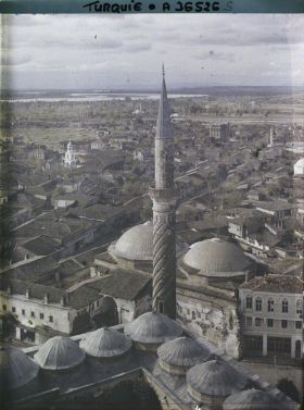 Image représentant Panorama sur la ville d'Erdine depuis la mosquée Selimiye