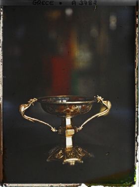 Image représentant Mont-Athos, Vatopediou, Décoration de l'entrée de l'Eglise