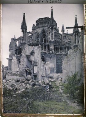 Image représentant France, Reims, Abside de la Cathédrale