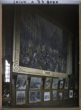 Image représentant L'hôtel des Invalides, salle de peintures