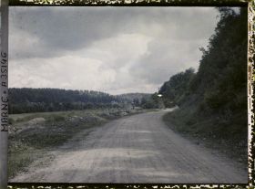 Image représentant France, Vienne le Château , Aspect de la route Sud de Vienne le Château à La Harazée