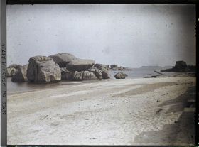 Image représentant Les rochers de la plage Sainte-Anne