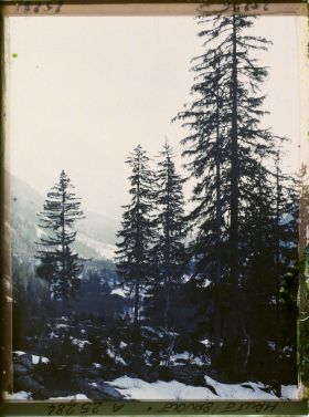 Image représentant France Les Alpes, Vallée de Chamonix - Soleil Couchant s/ la Vallée de Chamonix