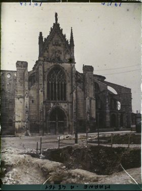 Image représentant France, Reims, Portail Sud de St Rémy