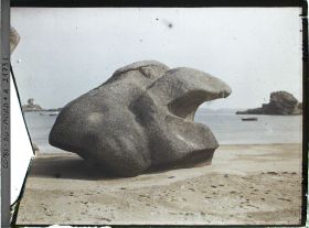 Image représentant Un rocher sur la plage Sainte-Anne