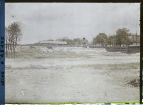 Image représentant L'emplacement des anciennes fortifications vers la porte de Molitor