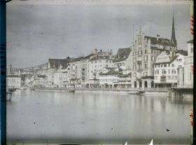 Image représentant Le Limmatquai et la rive droite de la Limmat