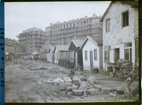 Image représentant Transformation de la " Zone ", à l'emplacement des anciennes fortifications entre les portes de Clignancourt et de Saint-Ouen