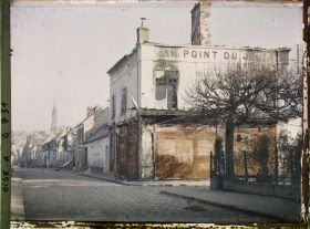 Image représentant Ruines au coin de la vieille rue de Paris