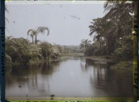 Image représentant Le marigot ou lagune d'Adjarra