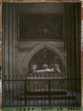 Image représentant Le tombeau des enfants de Charles VIII et d'Anne de Bretagne dans la cathédrale Saint-Gatien