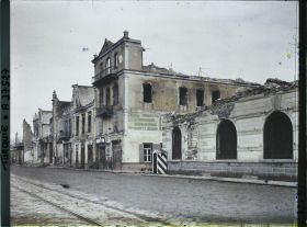 Image représentant Turquie, Smyrne, Les Quais de Smyrne - Hôtels brûlés