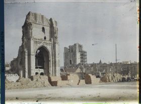 Image représentant Belgique, Ypres, Ruines de l'Hospice
