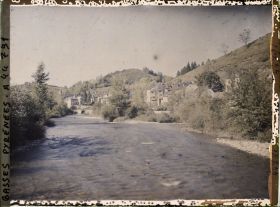 Image représentant France , Tardets, Le Saison en amont de Tardets