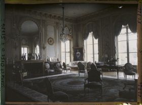 Image représentant Le salon du château de Voisins