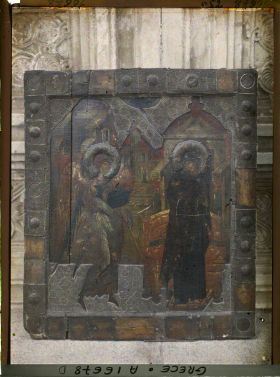 Image représentant Turquie, Mont Athos, Vatopédi, Icône de l'Annonciation