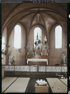 Image représentant Intérieur de la chapelle catholique Saint-Jean