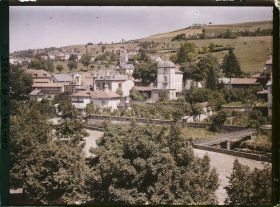 Image représentant Panorama de la ville, vue prise depuis le quartier des Graviers