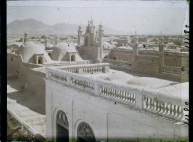 Image représentant Vue des toits des la ville vers le nord-est