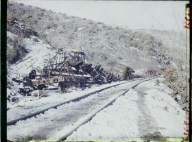 Image représentant Turquie, Entre Karakeui et Biledjik, Ligne déblayée