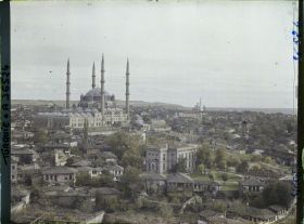 Image représentant Panorama sur la ville d'Erdine et vue sur la mosquée Selimiye