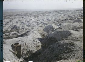 Image représentant France, Mont Cornillet, Aspect du terrain Tranchées et Observatoire