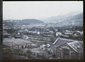 Image représentant panorama de la ville depuis l'hôtel Miyako