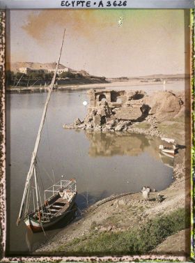 Image représentant Bateaux au bord du Nil