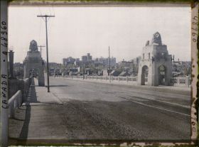 Image représentant Canada, Calgary, Une vue prise du Gd Pont vers les buildingd