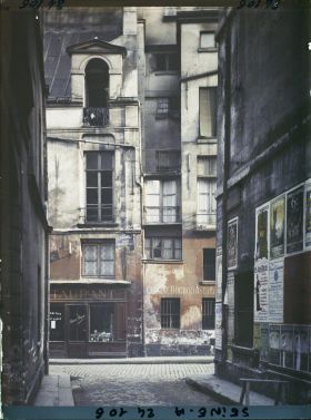 Image représentant La rue Hautefeuille depuis la rue des Poitevins