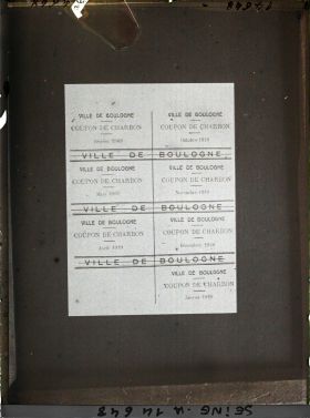 Image représentant Feuille de coupons de charbon