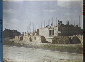 Image représentant Belgique, Langemank, Abside de l'Eglise en Construction