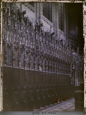 Image représentant Les stalles du chœur de la cathédrale Sainte Cécile