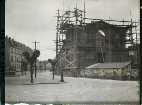 Image représentant France, Raon-l'Etape, Reconstruction des Halles