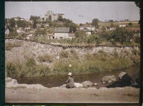 Image représentant Vue du château Saint-Etienne, depuis les bords de la Jordanne