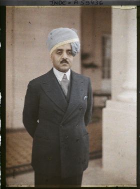Image représentant Portrait du maharaja de Mysore ?