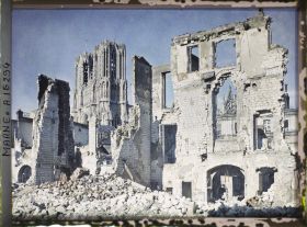 Image représentant France, Reims, Vue prise de la Rue Chanzy