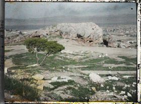 Image représentant Panorama depuis l'Acropole : à droite, le Temple d'Hephaistos ("Theseion")