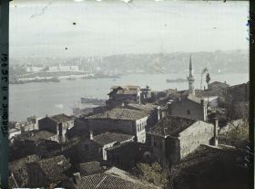Image représentant Turquie, Constantinople, La Corne d'Or vers lAmirauté