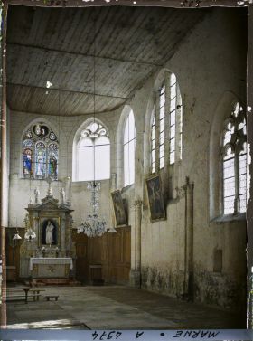 Image représentant L'intérieur de l'église Sainte-Memmie