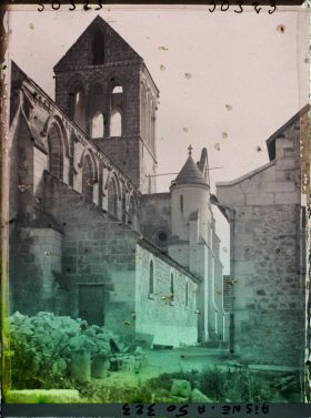 Image représentant France, Bourg et Comin, Eglise partie Sud, refaite