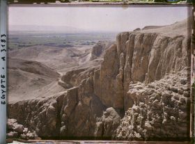 Image représentant Vue sur la campagne autour de la Vallée des Rois