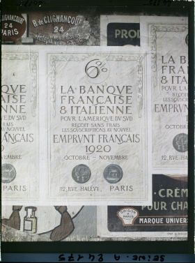 Image représentant Affiche de l'emprunt national de 1920, Banque française et italienne