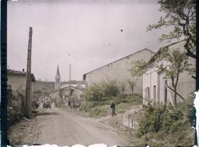 Image représentant France, Woinville, Entrée du Village