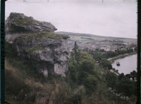 Image représentant France, St Mihiel, Panorama de St Mihiel et de la Meuse, pris des 7 Roches