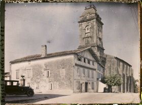 Image représentant France, Urrugne, Vieille Maison et l'Eglise